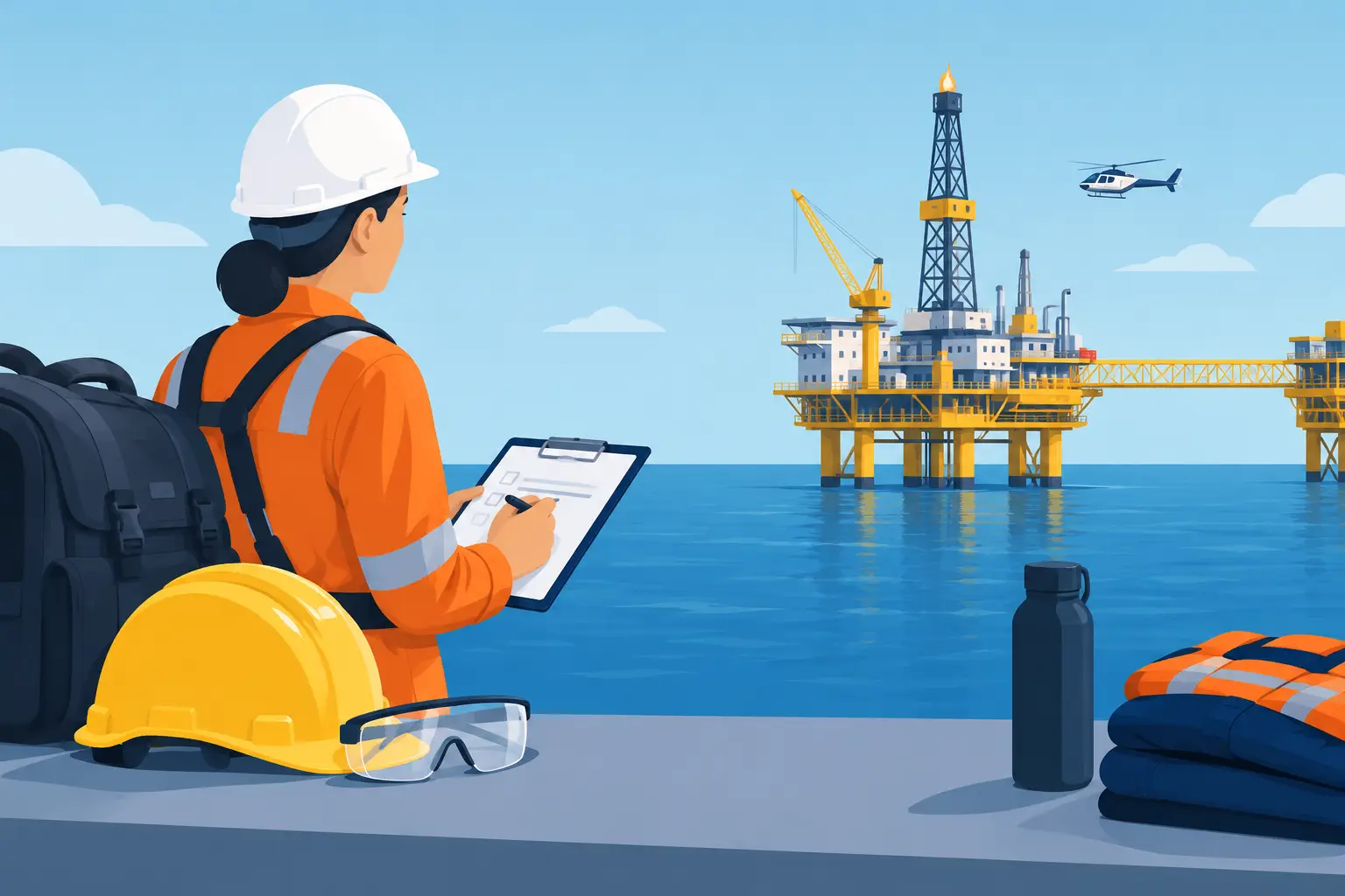 How to Prepare for Offshore Induction Work