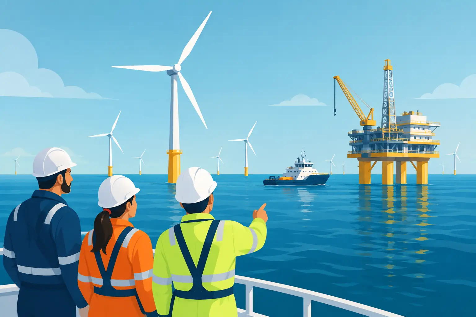 Offshore Decarbonization and the Jobs It Creates