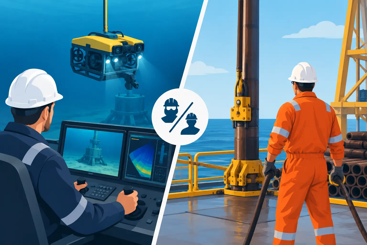 ROV Technician Versus Roustabout: Which Fits You?